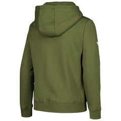 Vegas Golden Knights Levelwear Youth Podium Fleece Pullover Hoodie Olive