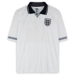 Fanatics Paul Gascoigne England National Team Autographed 1990 Home Jerseys