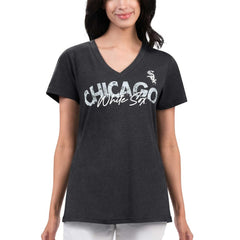 Chicago White Sox G-III 4Her by Carl Banks Women's Key Move V-Neck T-Shirt for sale