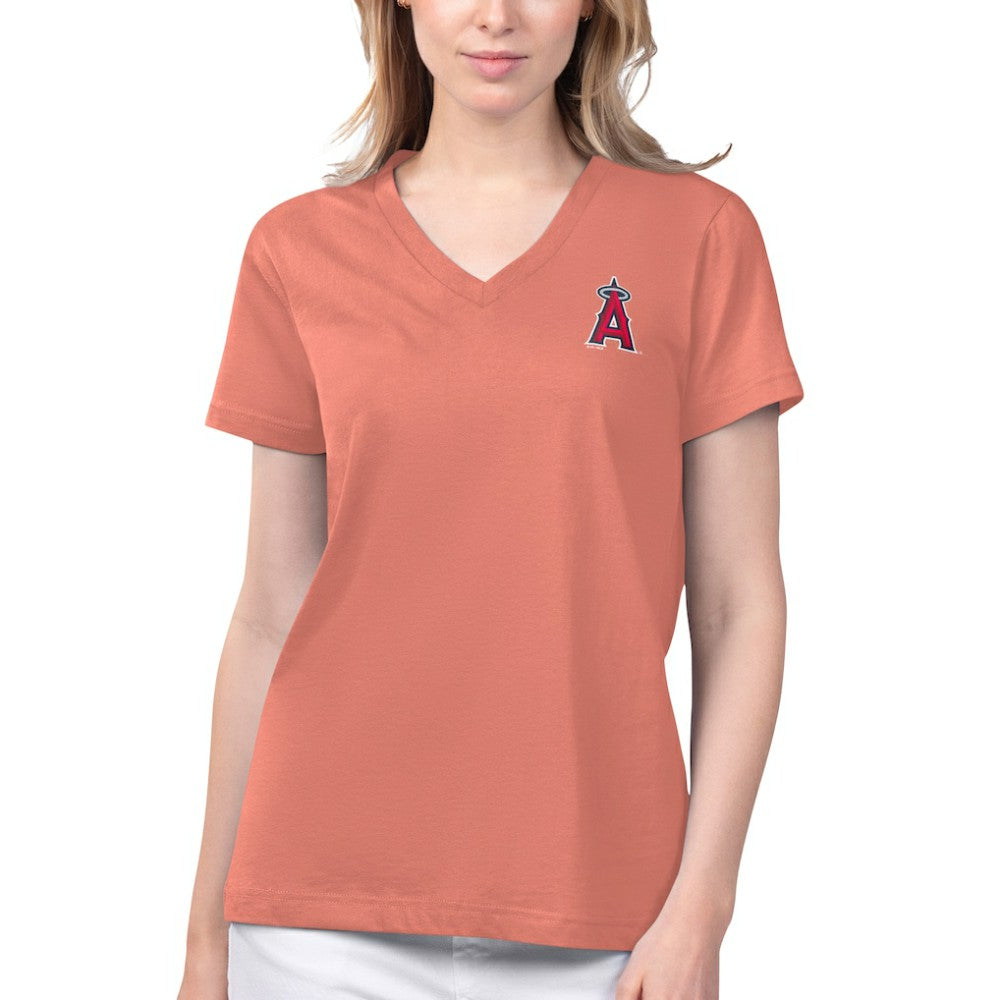 Los Angeles Angels Margaritaville Women's Game Time V-Neck T-Shirt Lifestyle