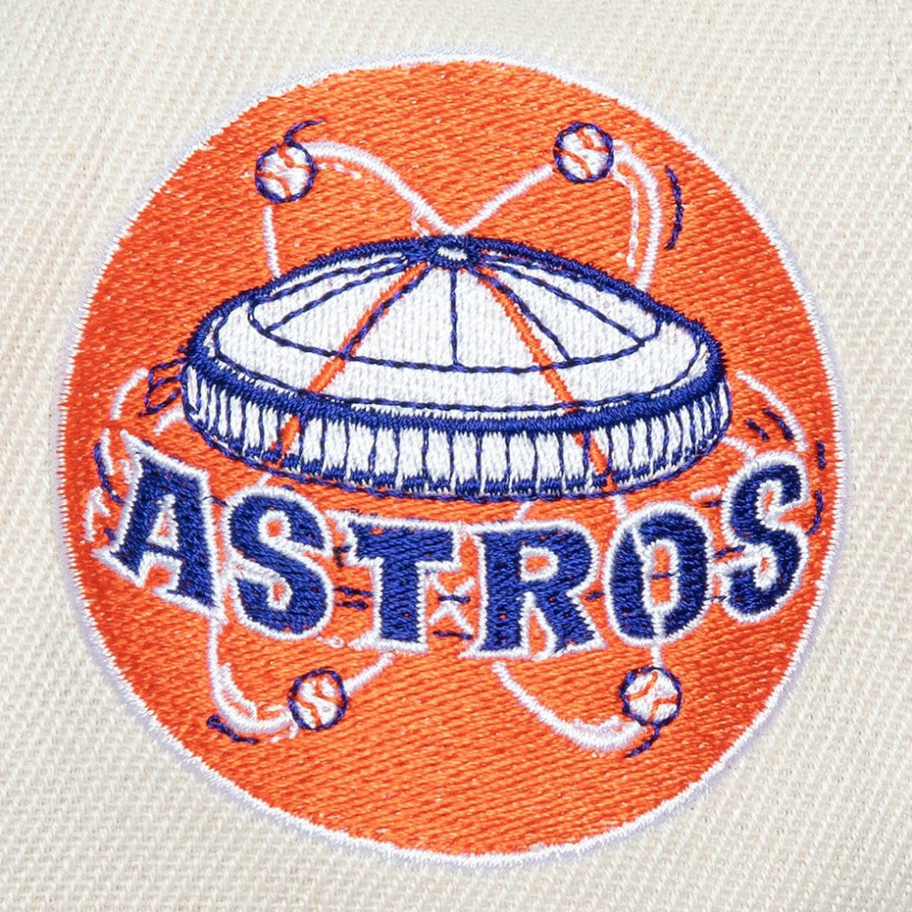 Houston Astros Mitchell & Ness Cooperstown Collection Speed Zone Snapback Hat Lifestyle