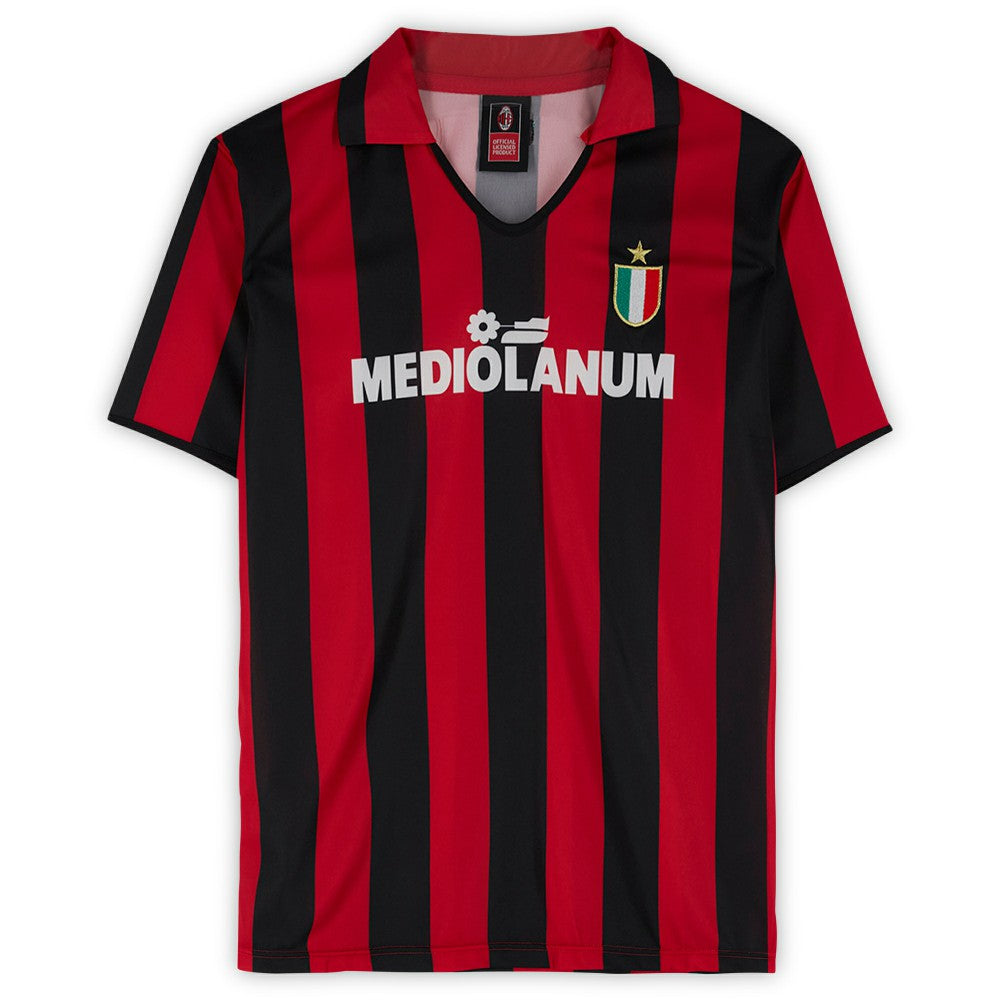 Fanatics Franco Baresi AC Milan Autographed 1988 Home Jerseys