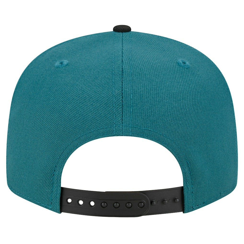 Philadelphia Eagles New Era Team Establish 9FIFTY Snapback Hat Midnight Green/Black - NFL