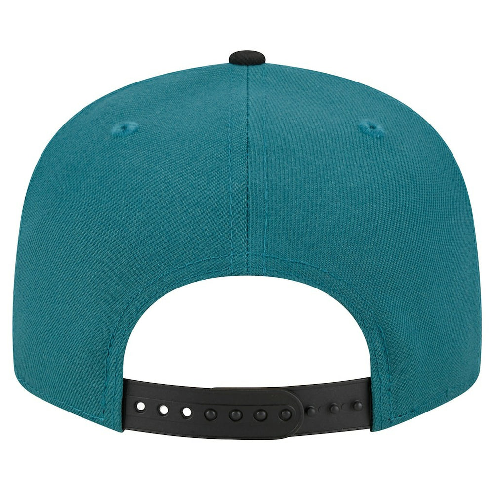 Philadelphia Eagles New Era Team Establish 9FIFTY Snapback Hat Midnight Green/Black - NFL