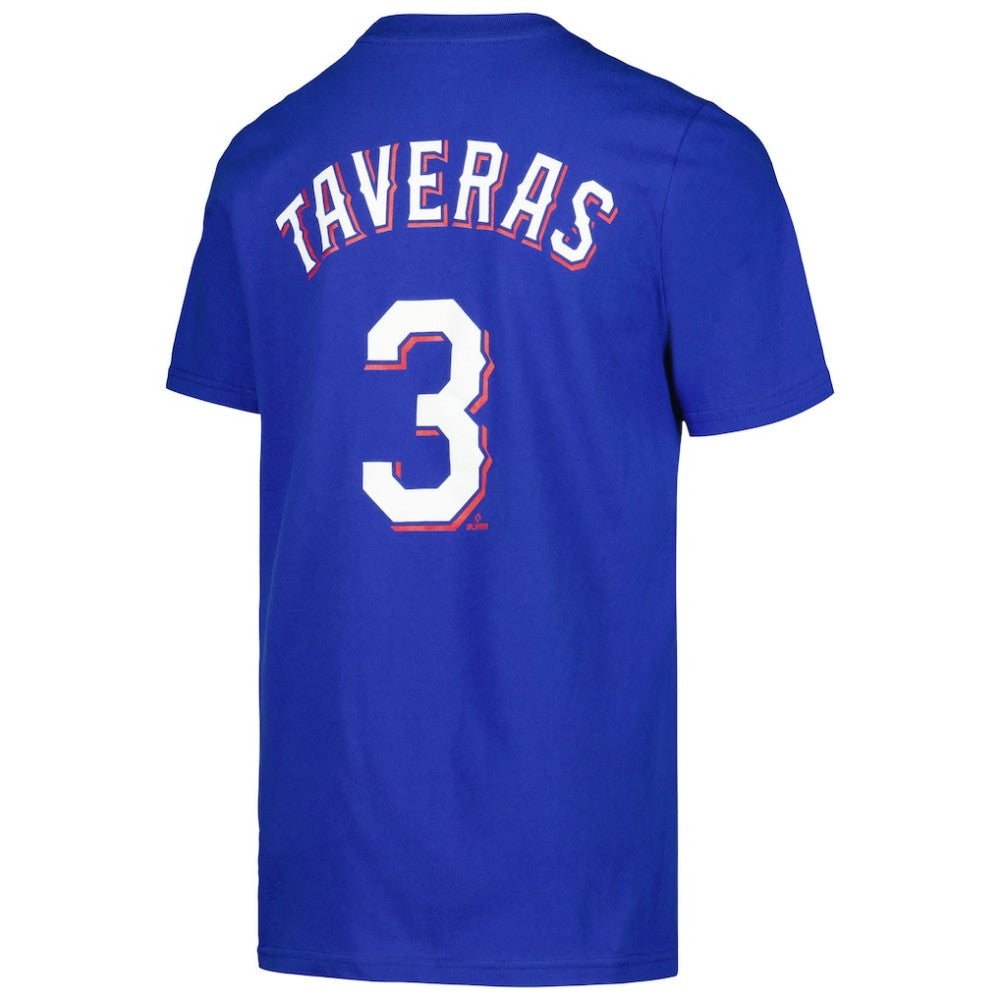 Leody Taveras Texas Rangers Nike Youth Name & Number T-Shirt On Sale