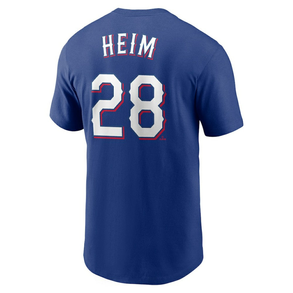 Jonah Heim Texas Rangers Nike Youth Name & Number T-Shirt for sale