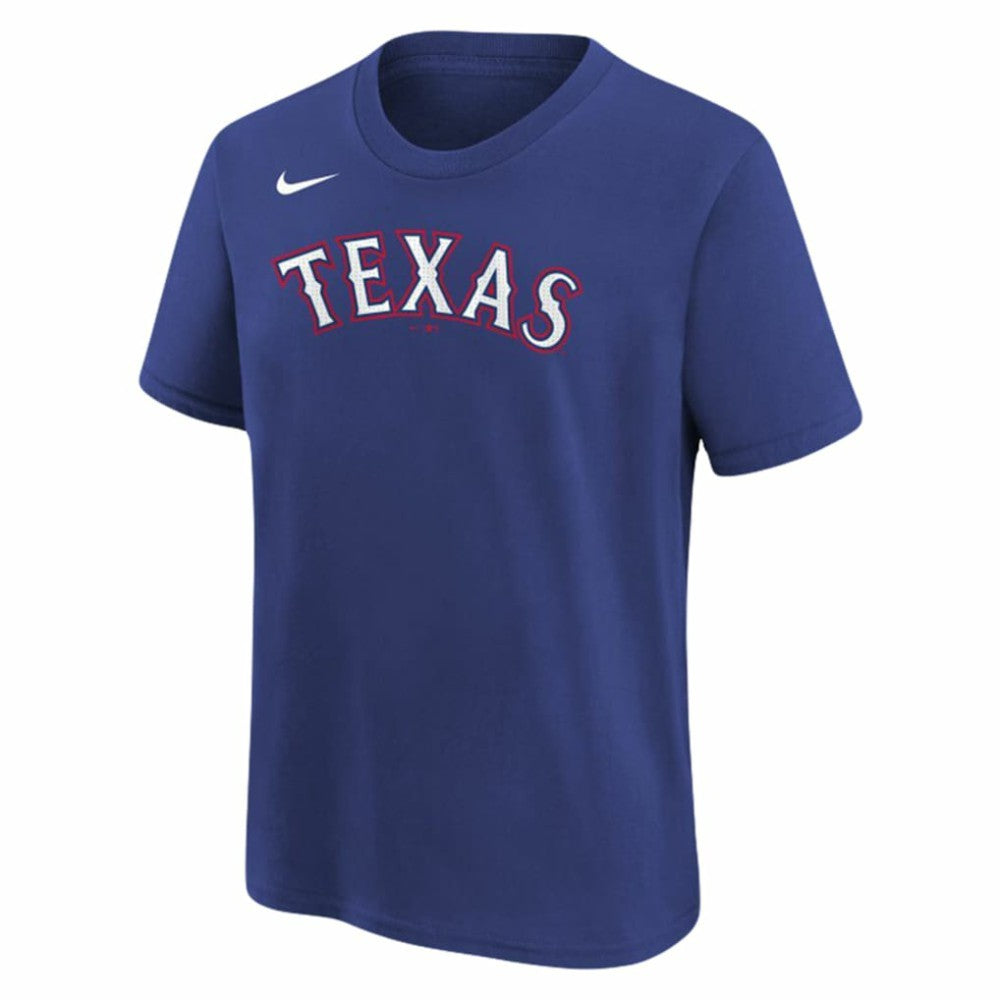 Josh Jung Texas Rangers Nike Youth Name & Number T-Shirt Lifestyle