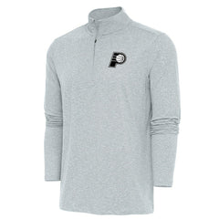 NBA - Indiana Pacers Antigua Hunk Quarter-Zip Top - Heather Gray