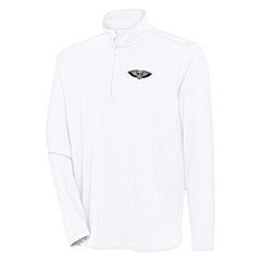NBA - New Orleans Pelicans Antigua Hunk Quarter-Zip Top - White