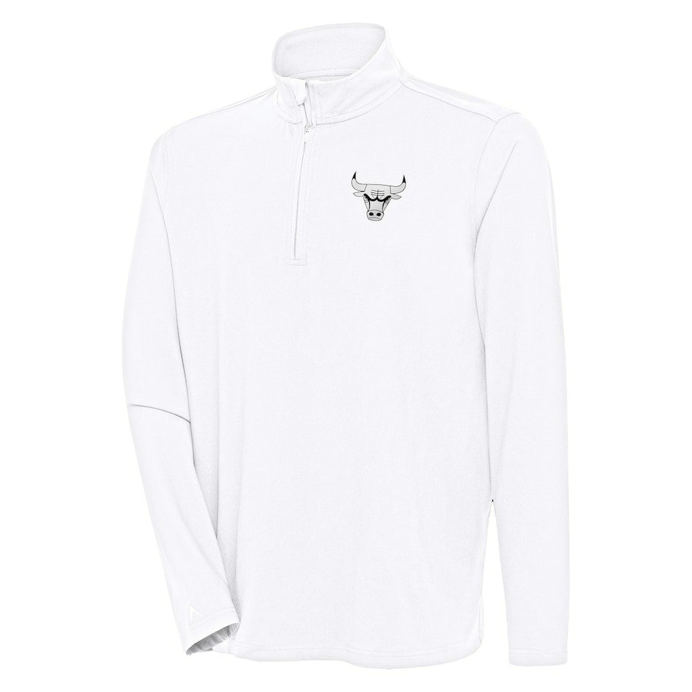 NBA - Chicago Bulls Antigua Hunk Quarter-Zip Top - White