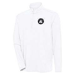 NBA - Boston Celtics Antigua Hunk Quarter-Zip Top - White