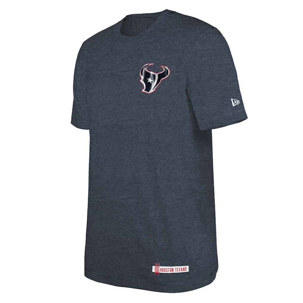 Houston Texans New Era 2024 NFL Training Camp T-Shirt Heather Navy - NFL