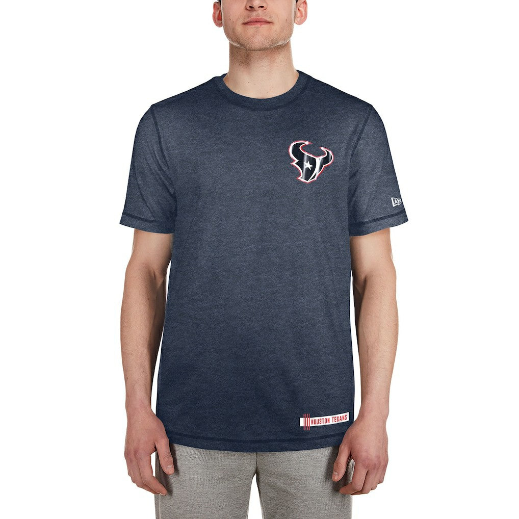 Houston Texans New Era 2024 NFL Training Camp T-Shirt Heather Navy - NFL