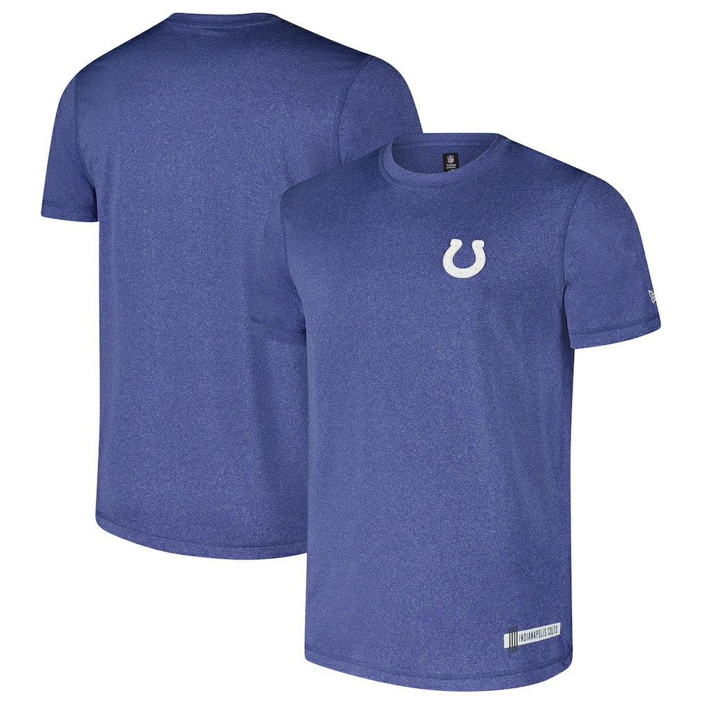 Indianapolis Colts New Era 2024 NFL Training Camp T-Shirt Heather Royal - NFL