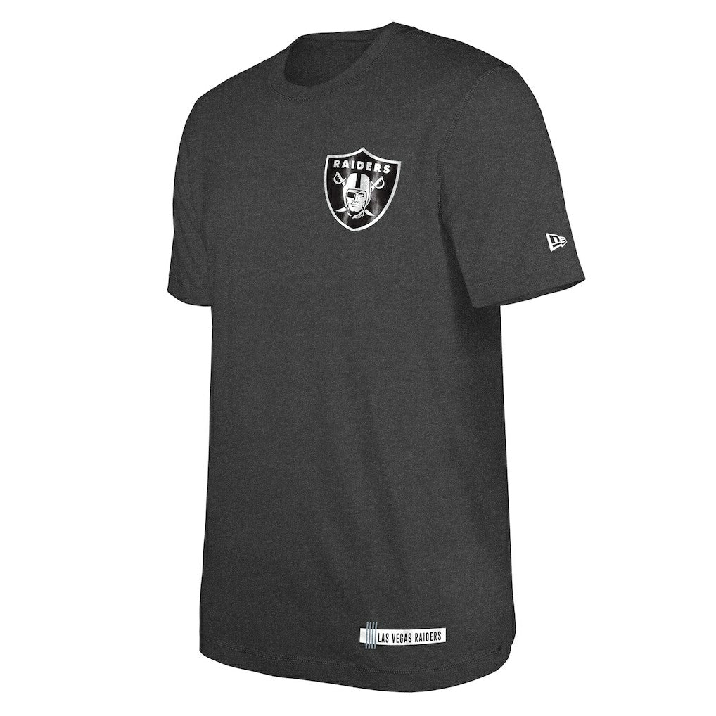 Las Vegas Raiders New Era 2024 NFL Training Camp T-Shirt Heather Black - NFL