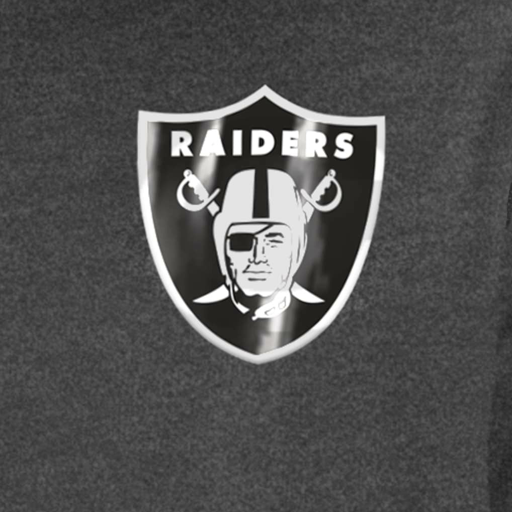 Las Vegas Raiders New Era 2024 NFL Training Camp T-Shirt Heather Black - NFL