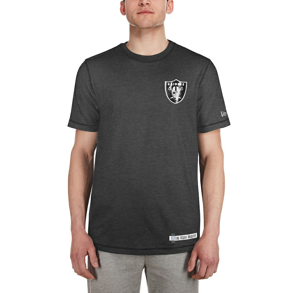 Las Vegas Raiders New Era 2024 NFL Training Camp T-Shirt Heather Black - NFL