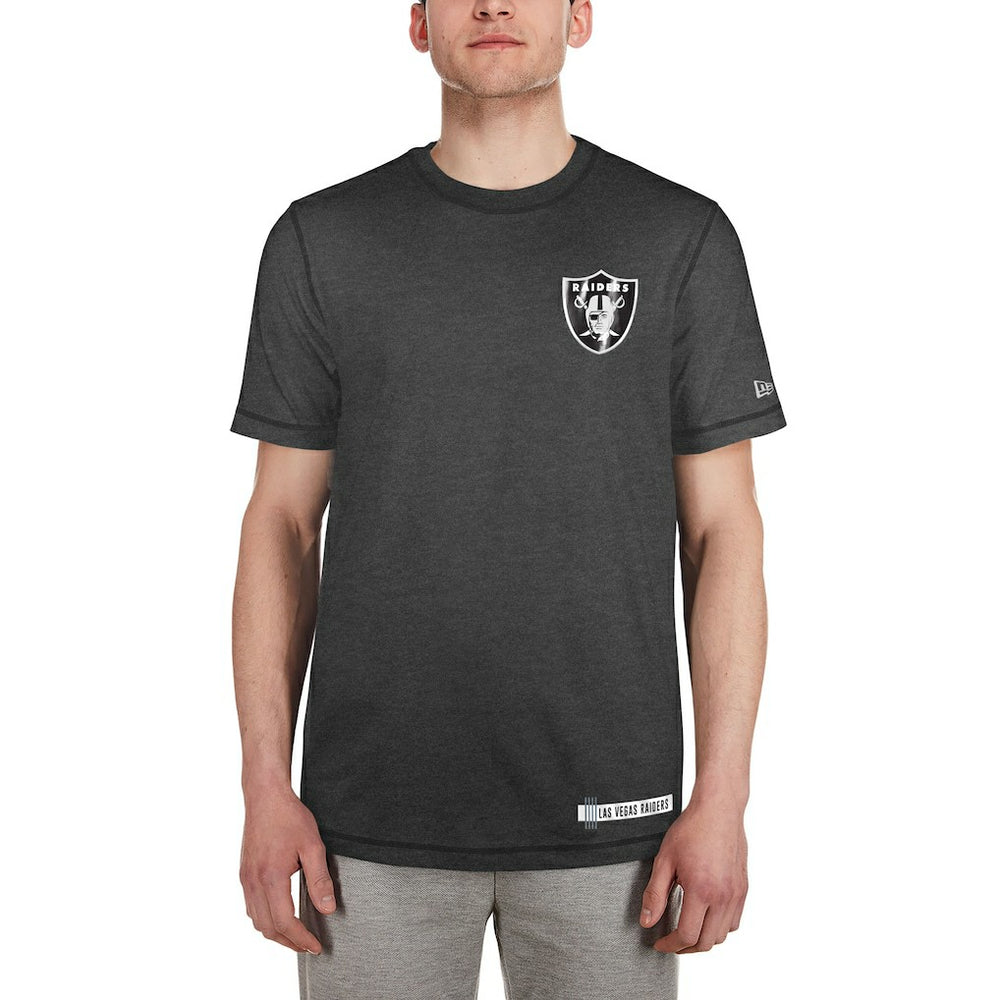 Las Vegas Raiders New Era 2024 NFL Training Camp T-Shirt Heather Black - NFL