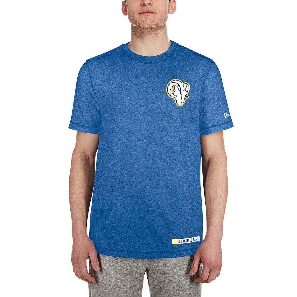 Los Angeles Rams New Era 2024 NFL Training Camp T-Shirt Heather Royal - NFL