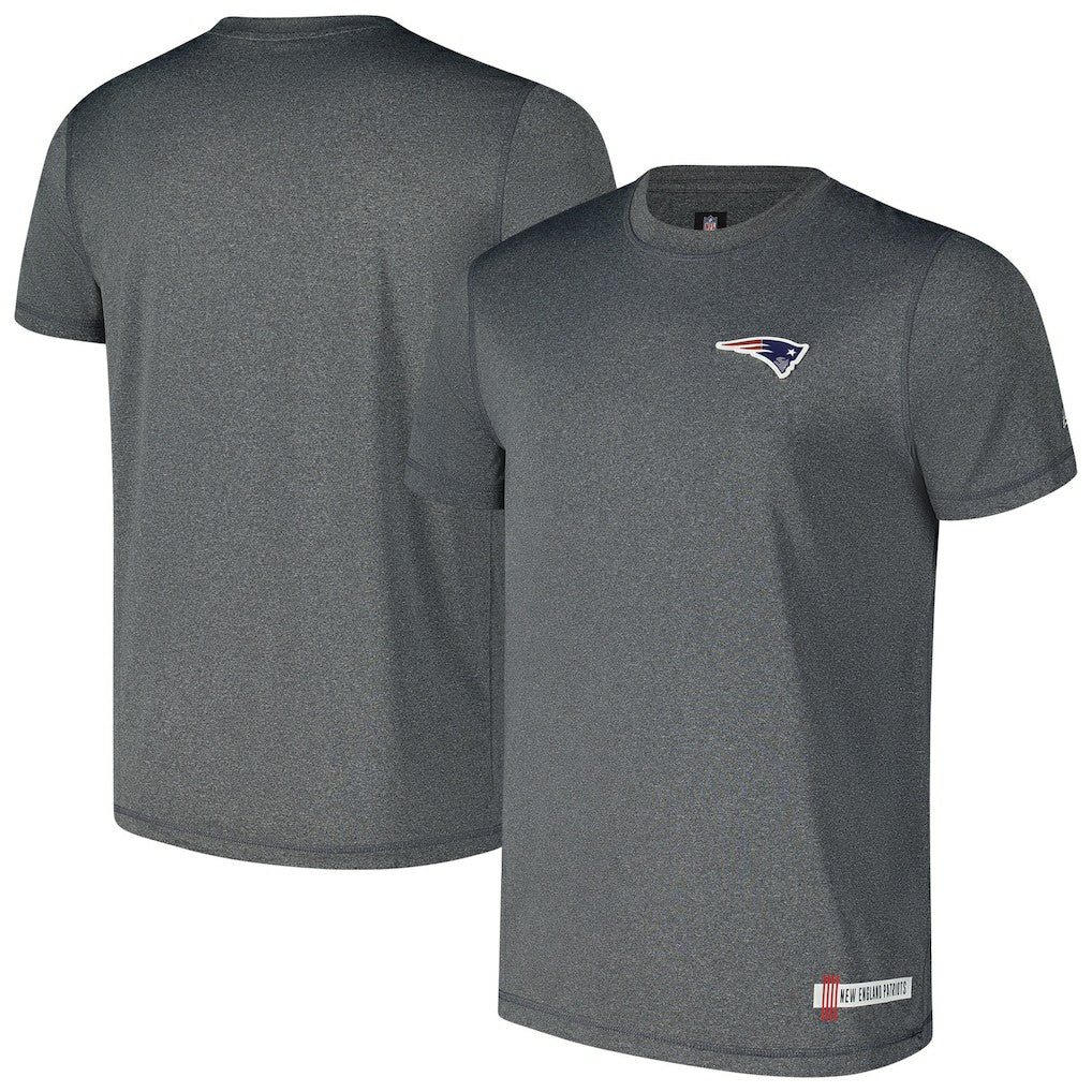 New England Patriots New Era 2024 NFL Training Camp T-Shirt Heather Navy - NFL