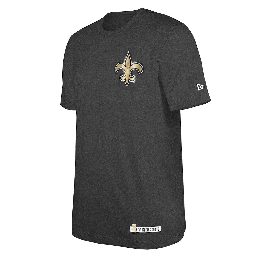 New Orleans Saints New Era 2024 NFL Training Camp T-Shirt Heather Black - NFL