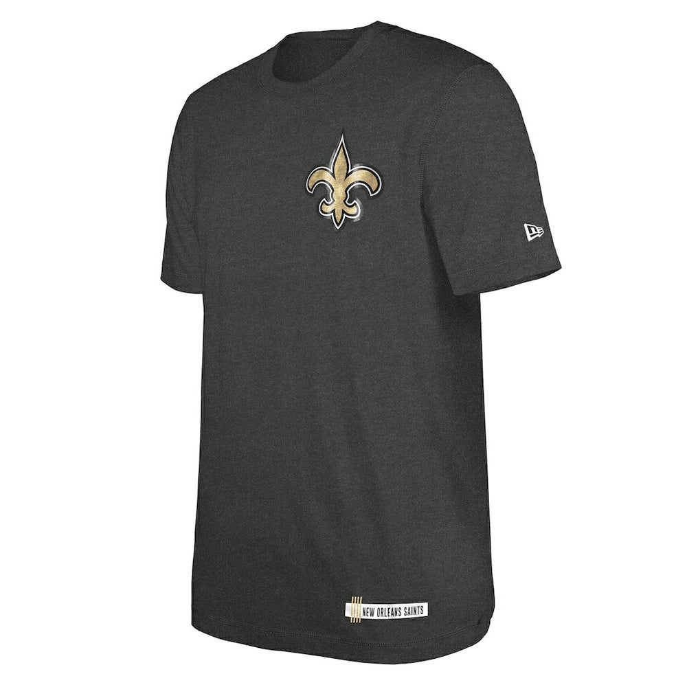 New Orleans Saints New Era 2024 NFL Training Camp T-Shirt Heather Black - NFL