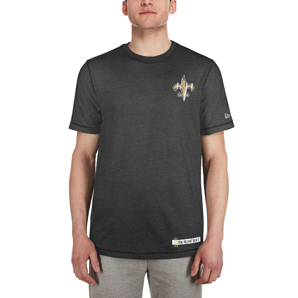 New Orleans Saints New Era 2024 NFL Training Camp T-Shirt Heather Black - NFL