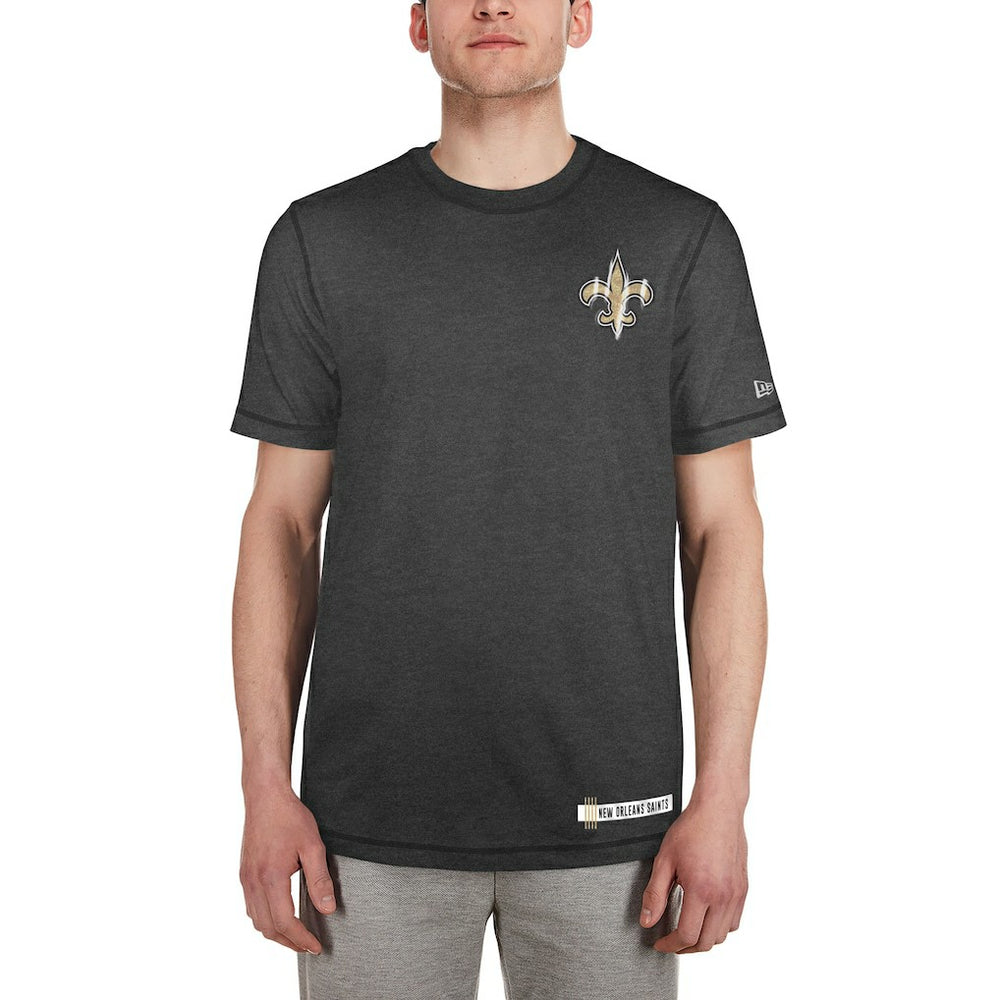 New Orleans Saints New Era 2024 NFL Training Camp T-Shirt Heather Black - NFL