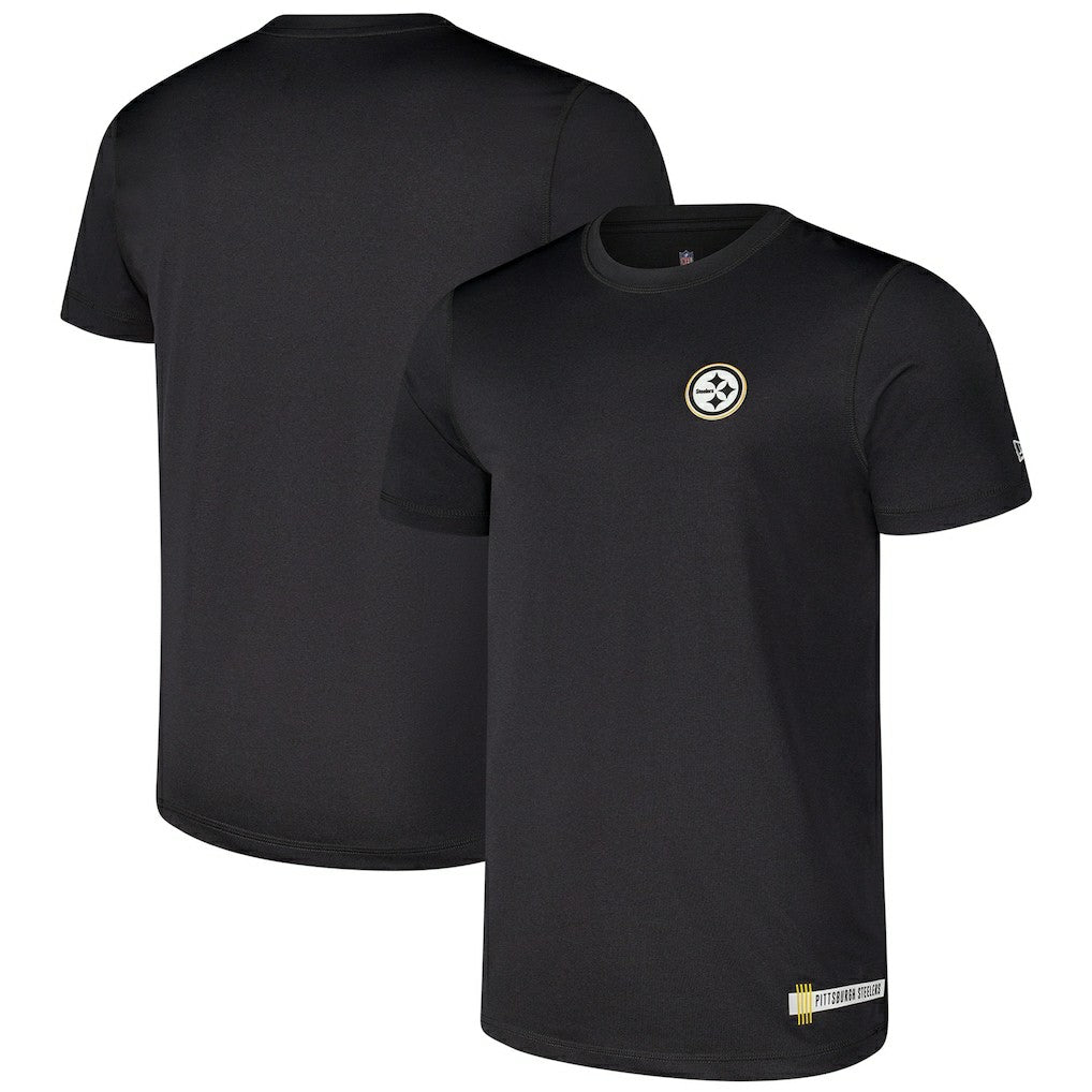 Pittsburgh Steelers New Era 2024 NFL Training Camp T-Shirt Heather Black - NFL