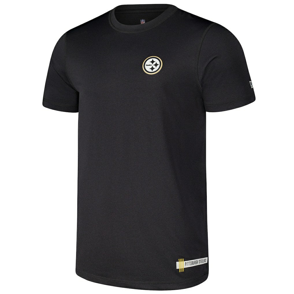 Pittsburgh Steelers New Era 2024 NFL Training Camp T-Shirt Heather Black - NFL