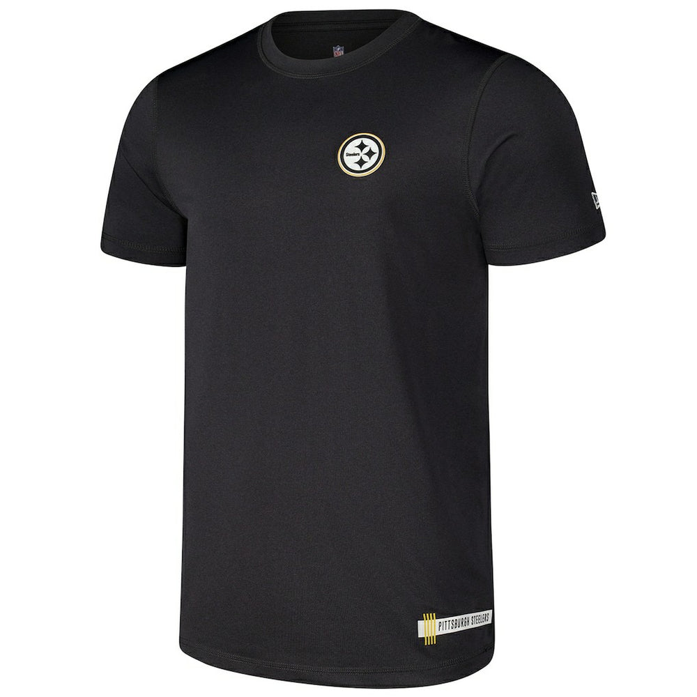 Pittsburgh Steelers New Era 2024 NFL Training Camp T-Shirt Heather Black - NFL