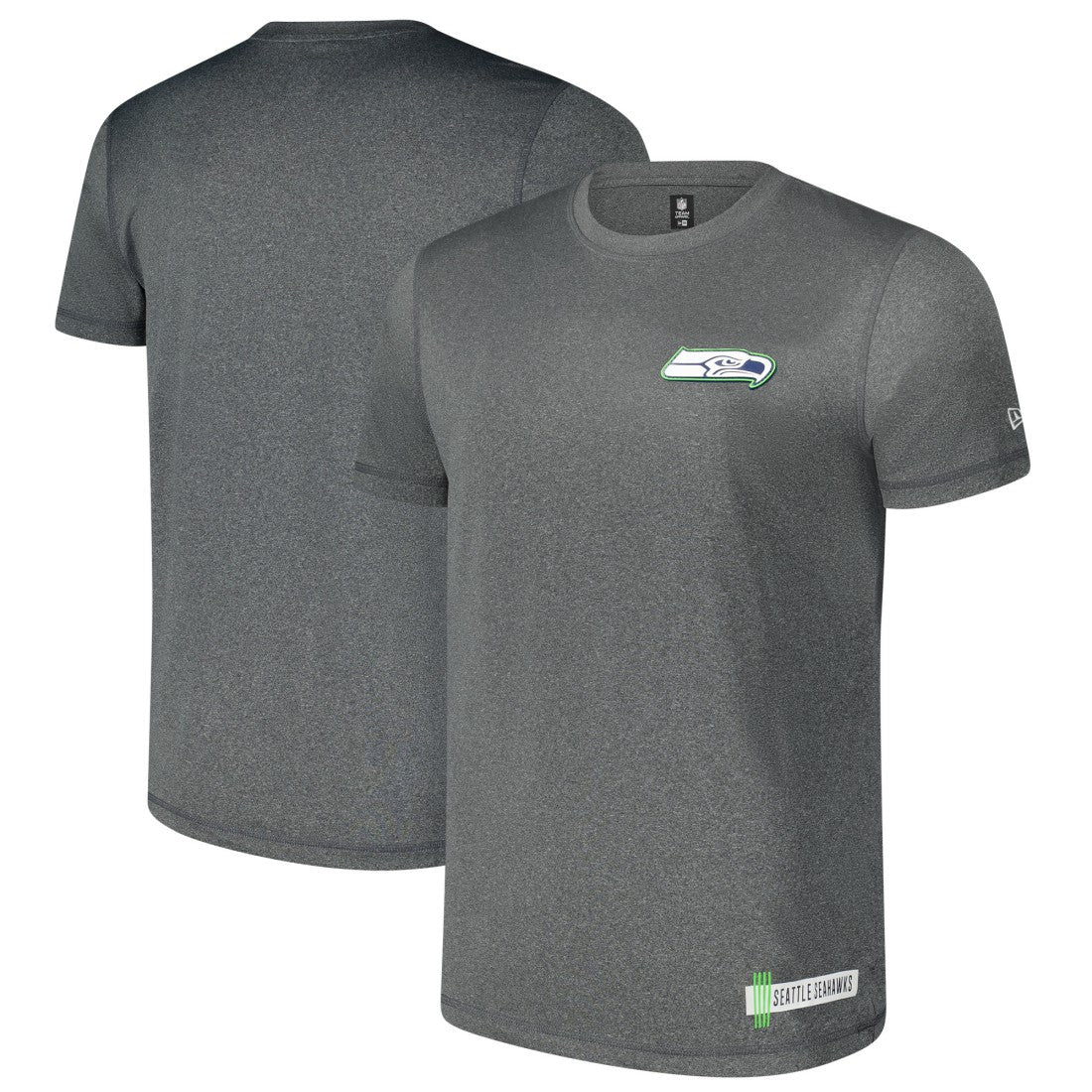 Seattle Seahawks New Era 2024 NFL Training Camp T-Shirt Heather Charcoal - NFL