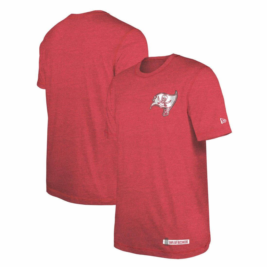 Tampa Bay Buccaneers New Era 2024 NFL Training Camp T-Shirt Heather Red - NFL