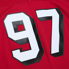 Bryant Young San Francisco 49ers Legacy Replica Jersey Scarlet - Mitchell & Ness