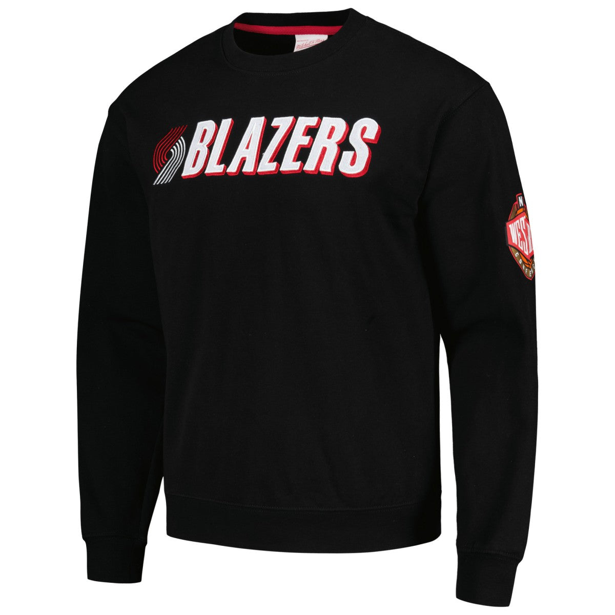 Mitchell & Ness - Portland Trail Blazers Hardwood Classics There and Back Pullover Sweatshirt - Black