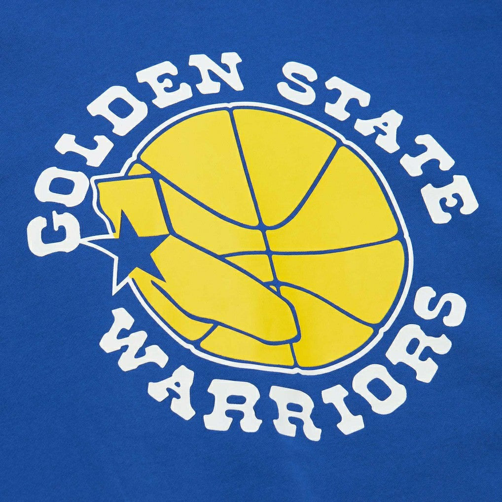 Mitchell & Ness - Golden State Warriors Hardwood Classics There and Back Pullover Sweatshirt - Royal