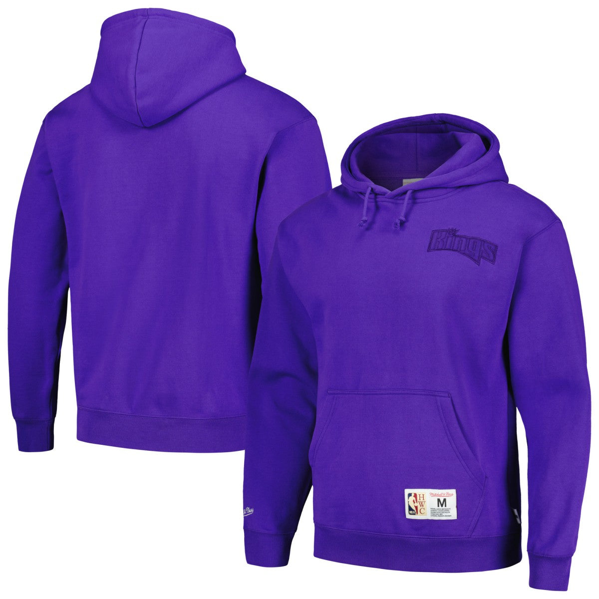 Mitchell & Ness - Sacramento Kings Hardwood Classics Tonal Pullover Hoodie - Purple