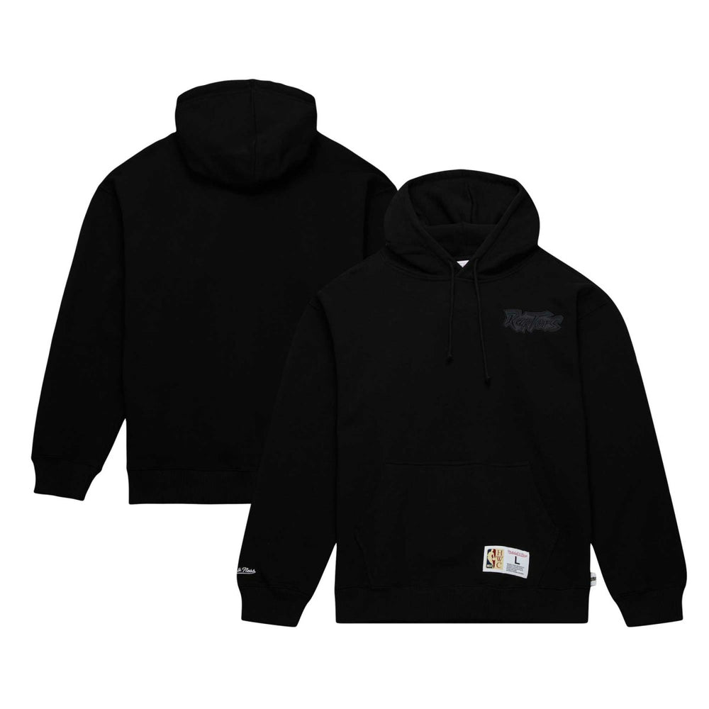 Mitchell & Ness - Toronto Raptors Hardwood Classics Tonal Pullover Hoodie - Black