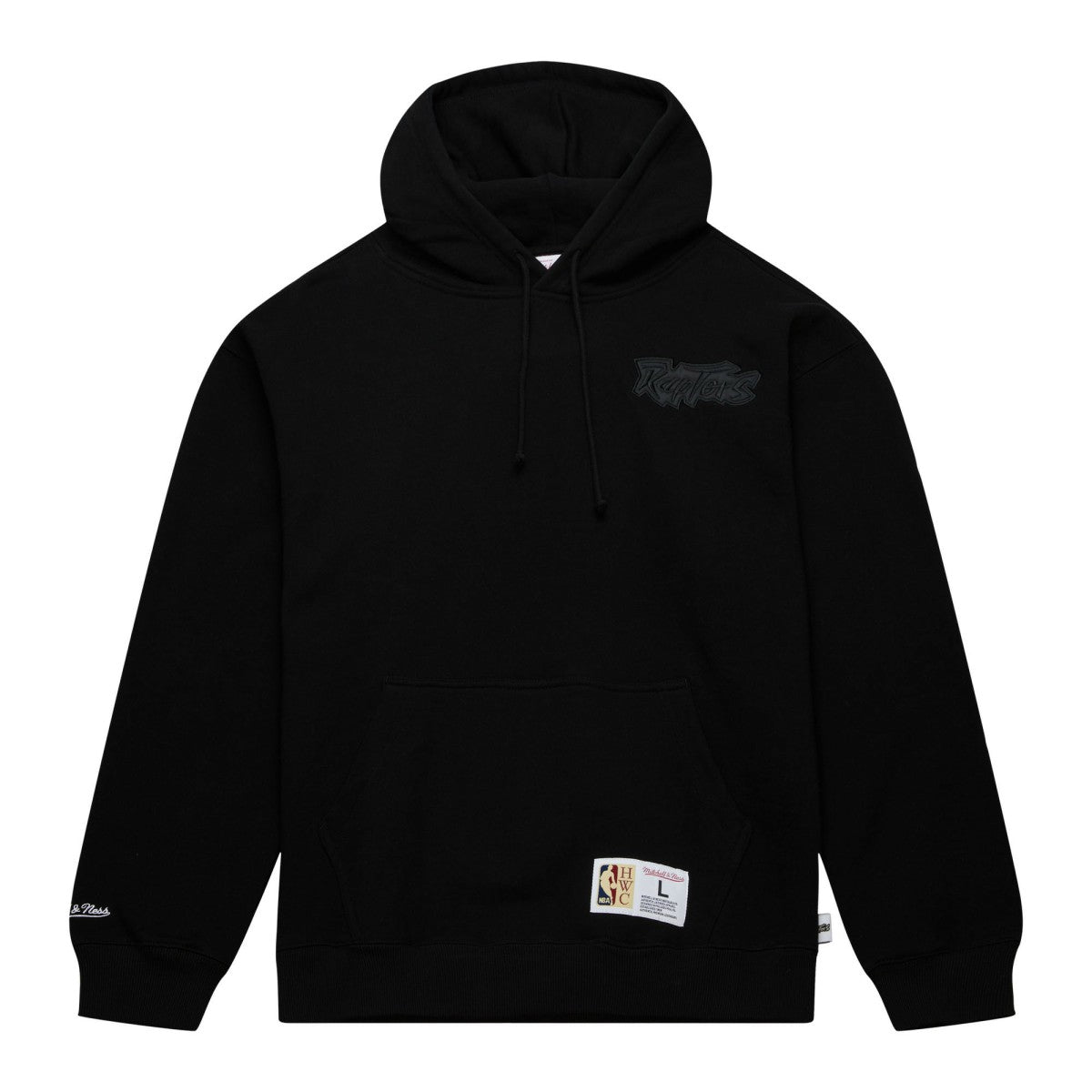 Mitchell & Ness - Toronto Raptors Hardwood Classics Tonal Pullover Hoodie - Black