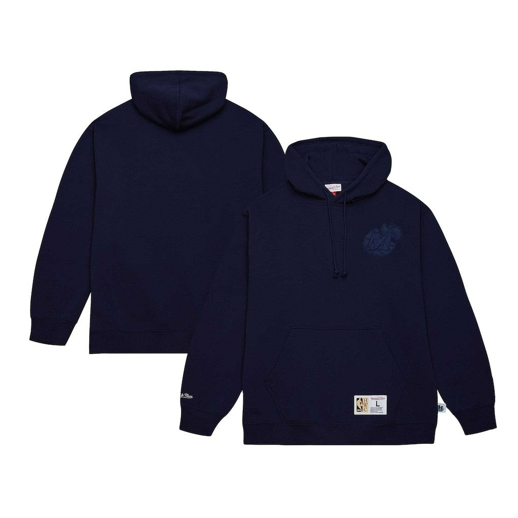 Mitchell & Ness - Dallas Mavericks Hardwood Classics Tonal Pullover Hoodie - Navy