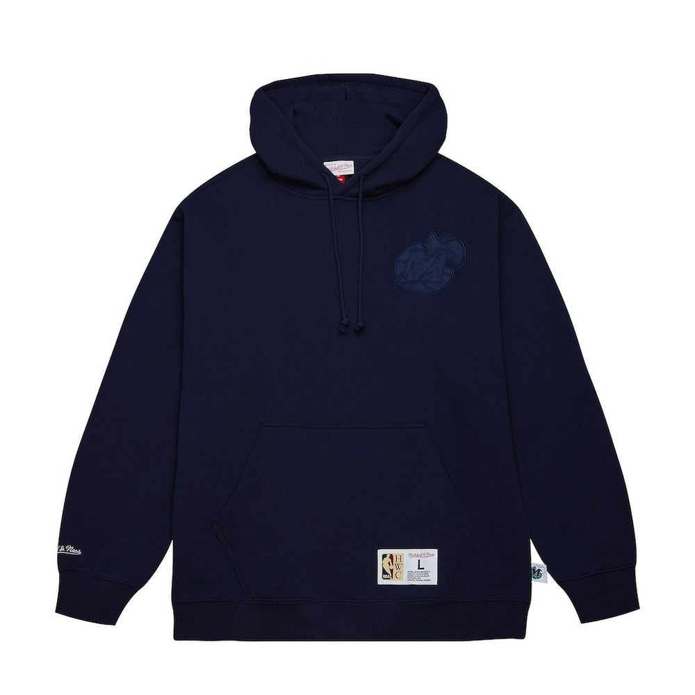 Mitchell & Ness - Dallas Mavericks Hardwood Classics Tonal Pullover Hoodie - Navy