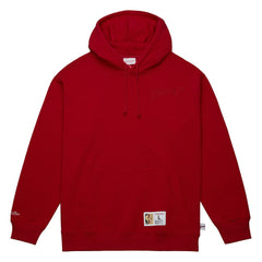 Mitchell & Ness - Chicago Bulls Hardwood Classics Tonal Pullover Hoodie - Red