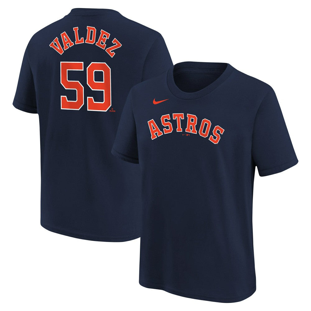 Framber Valdez Houston Astros Nike Youth Name & Number T-Shirt for sale
