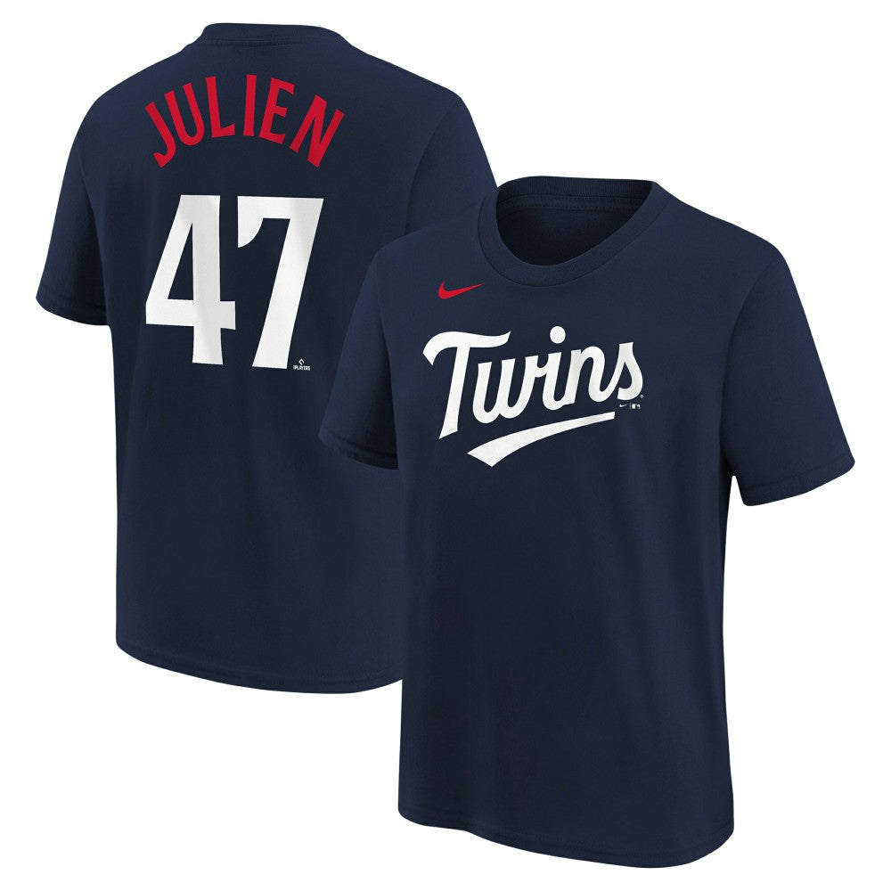 Edouard Julien Minnesota Twins Nike Youth Name & Number T-Shirt for sale