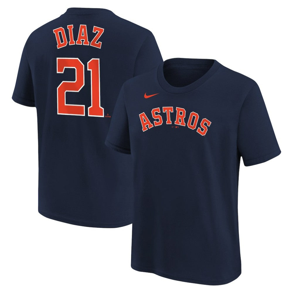 Yainer Diaz Houston Astros Nike Youth Name & Number T-Shirt Online