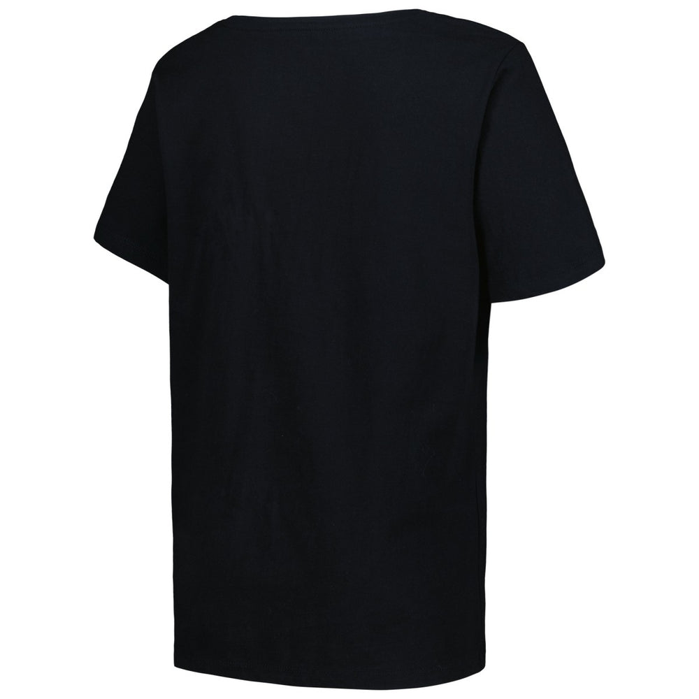 NBA - New Orleans Pelicans Profile Women's Plus Size Arch Over Logo V-Neck T-Shirt - Black