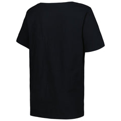 NBA - New Orleans Pelicans Profile Women's Plus Size Arch Over Logo V-Neck T-Shirt - Black