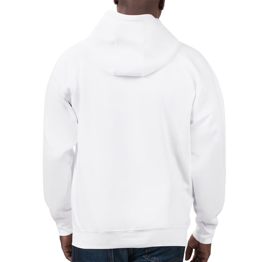 Miami Dolphins Starter Unisex Name Drop Logo Pullover Hoodie White - NFL