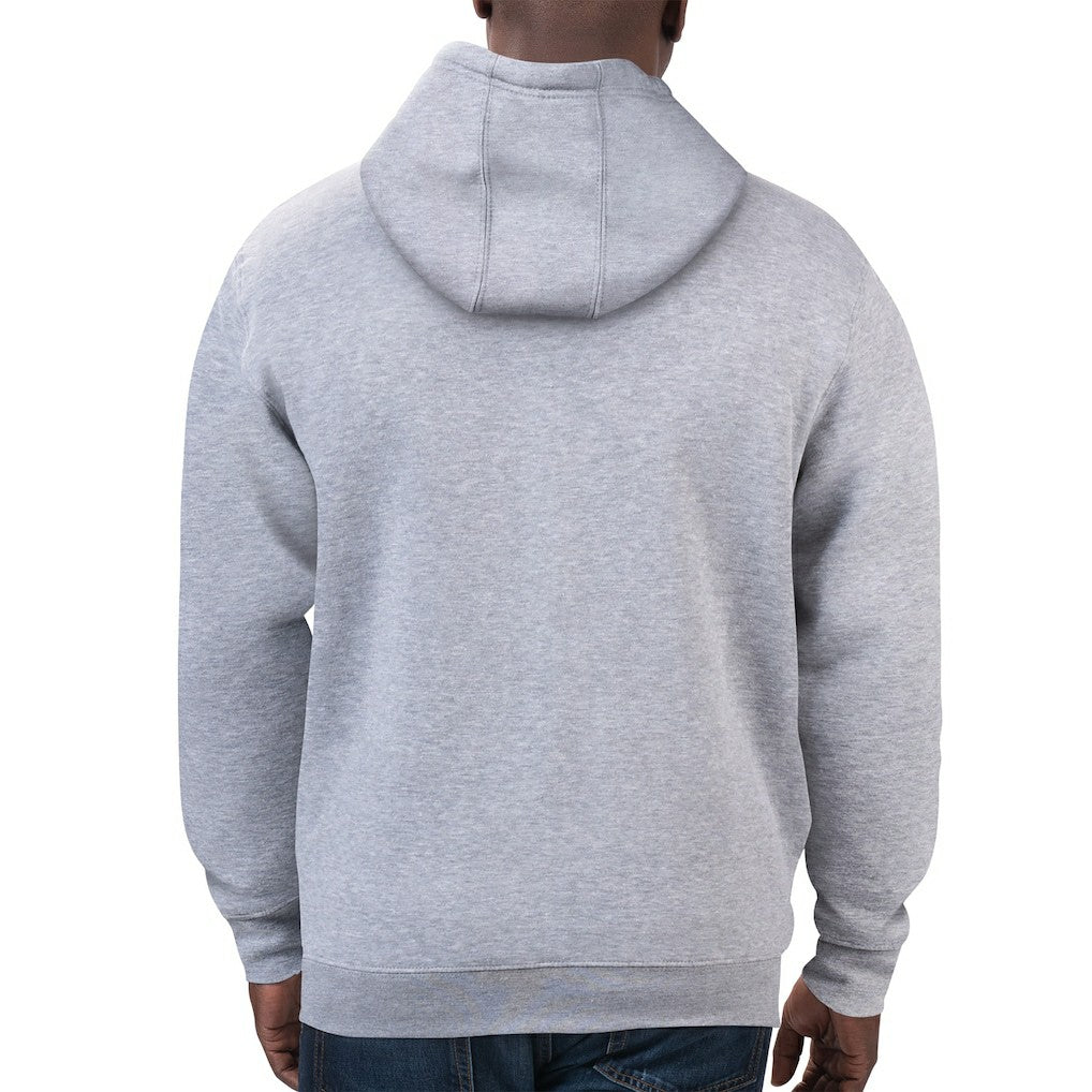 Philadelphia Eagles Starter Unisex Throwback Name Drop Pullover Hoodie Heather Gray - NFL