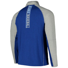 Chicago Cubs New Era Father's Day Raglan Quarter-Zip Top Near Me